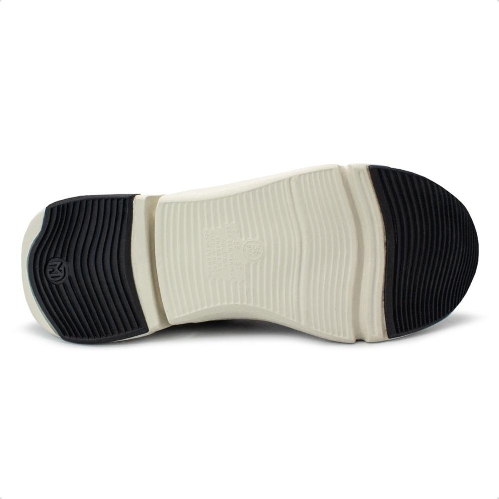 Tênis Modare Feminino Napa Ultraconforto Casual 7401.102 Bege/Preto 5