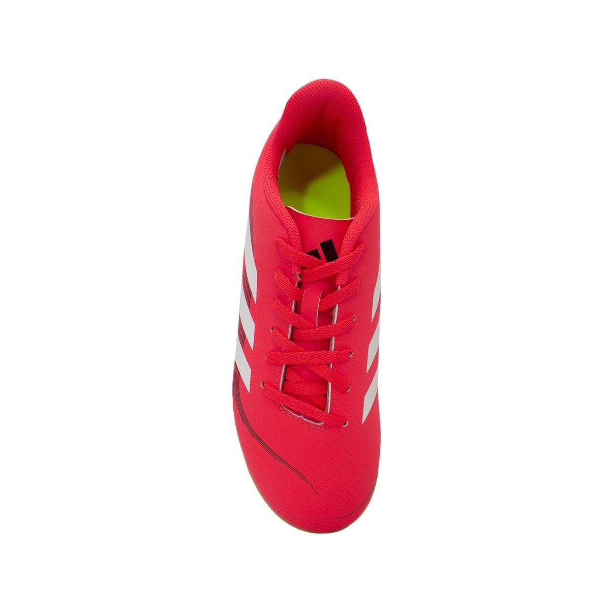 Chuteira Futsal Adidas Predator Essentials 25.5 Infantil Vermelho 3