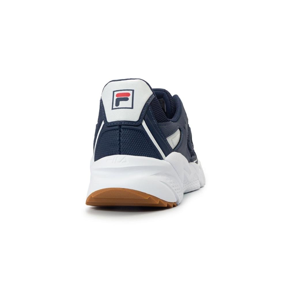 Tênis Fila Masculino Venture Tracer 2 Casual Marinho/Branco 4