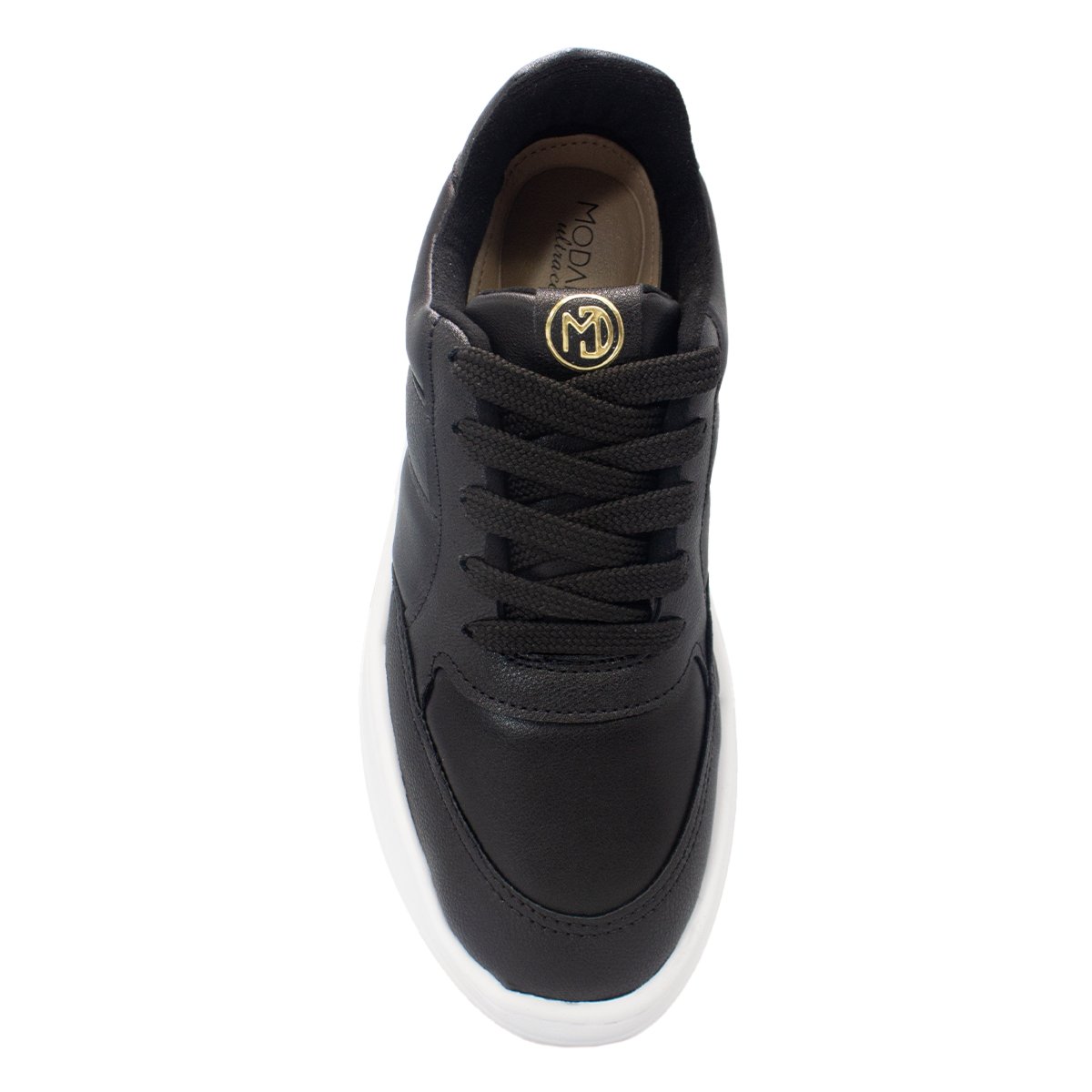 Tênis Modare Feminino Np Suprema Ultraconforto Casual Preto/Branco 3