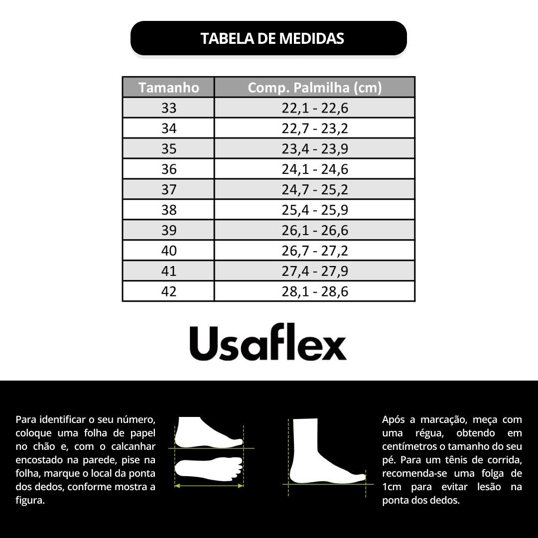 Tênis Usaflex Feminino Slip On Elastano Zíper Casual AE22039 Marrom 6