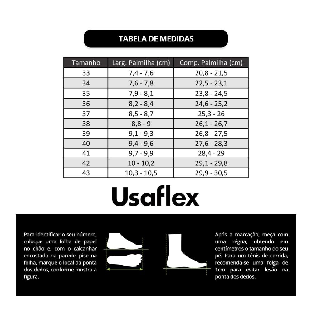 Tamanco Usaflex Feminino Salto Bloco Couro Tira Trançada Casual AE32034 Dourado 6