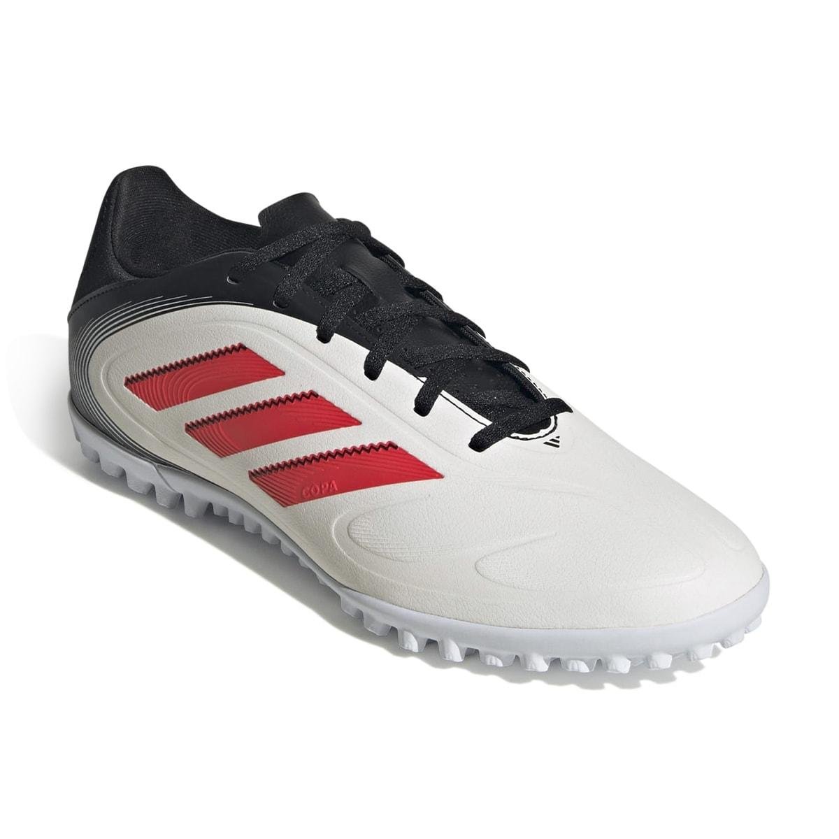 Chuteira Society Adidas Unissex Copa Pure lll Club Branco/Vermelho