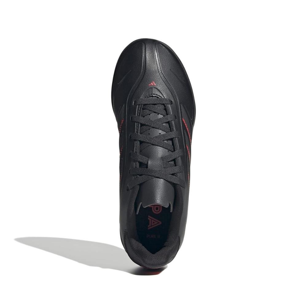 Chuteira Futsal Adidas Copa Pure lll Club Infantil Preto/Vermelho 3