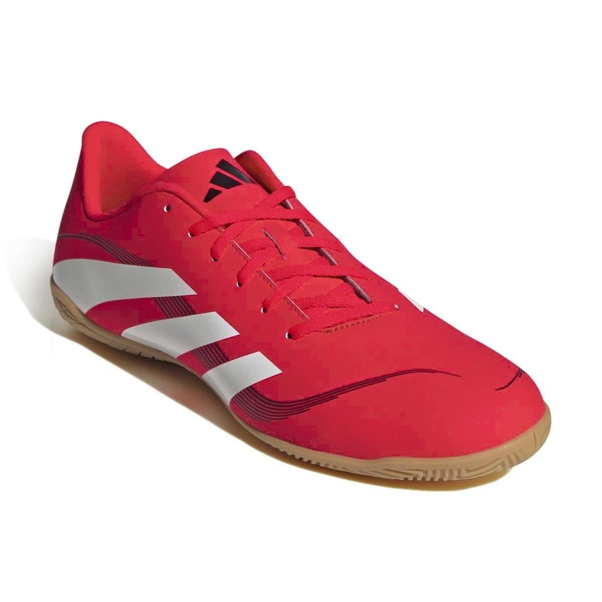 Chuteira Futsal Adidas Unissex Predator Essentials 25.5 Vermelho