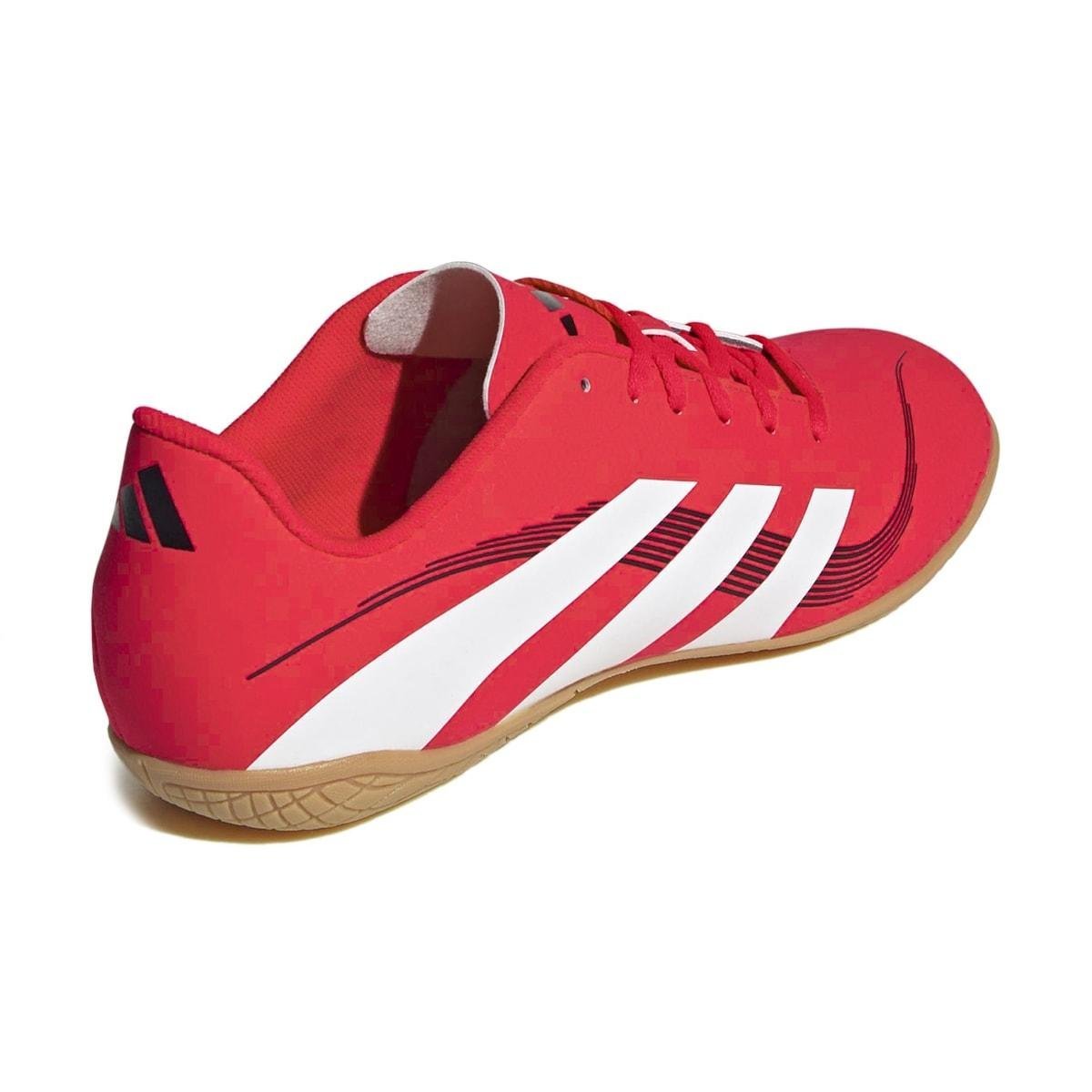 Chuteira Futsal Adidas Unissex Predator Essentials 25.5 Vermelho 4