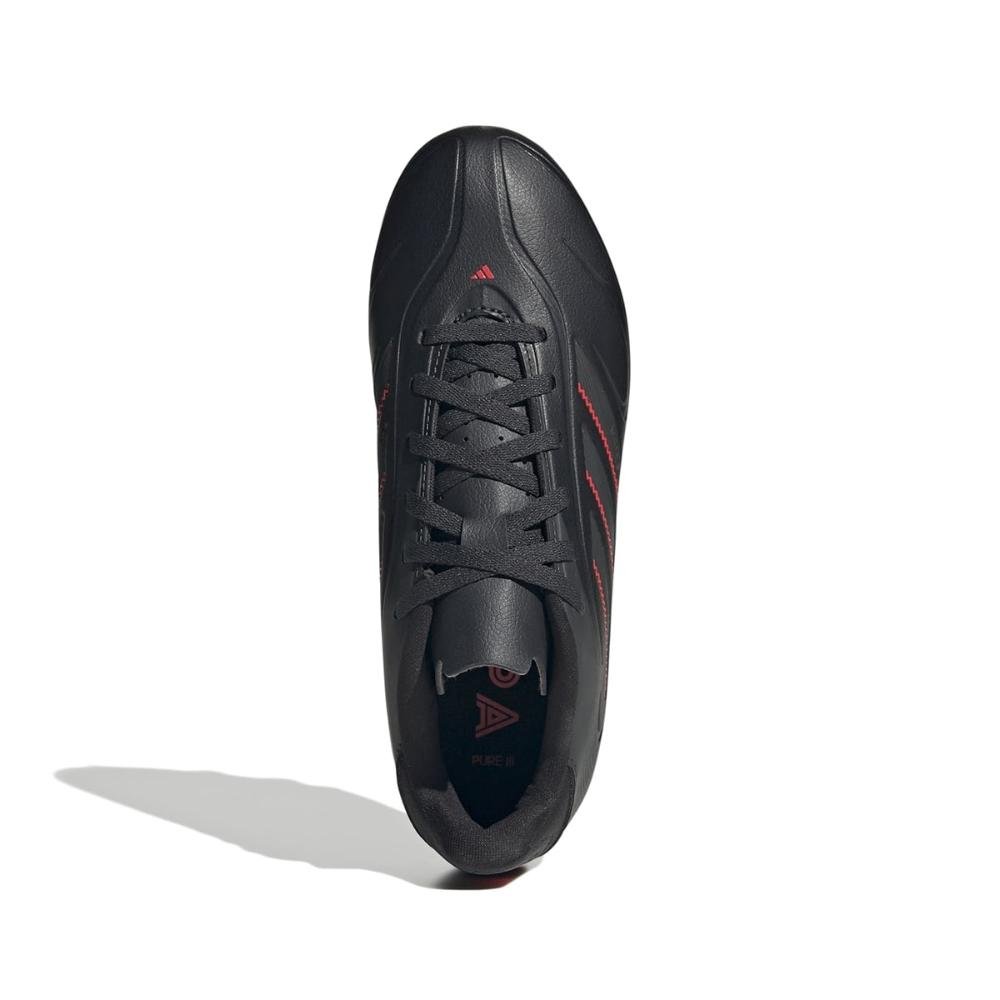 Chuteira Campo Adidas Copa Pure lll Club Infantil Preto/Vermelho 3
