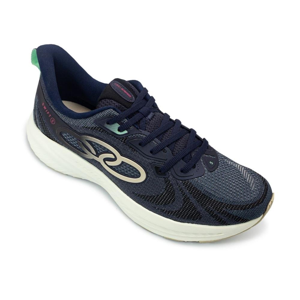 Tênis Olympikus Feminino Swift 5 Corrida Marinho/Bege 2