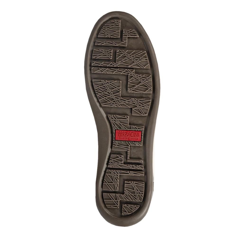 Sapatênis de Couro Ferracini Masculino Lexus 7053-267 Marrom Escuro 5