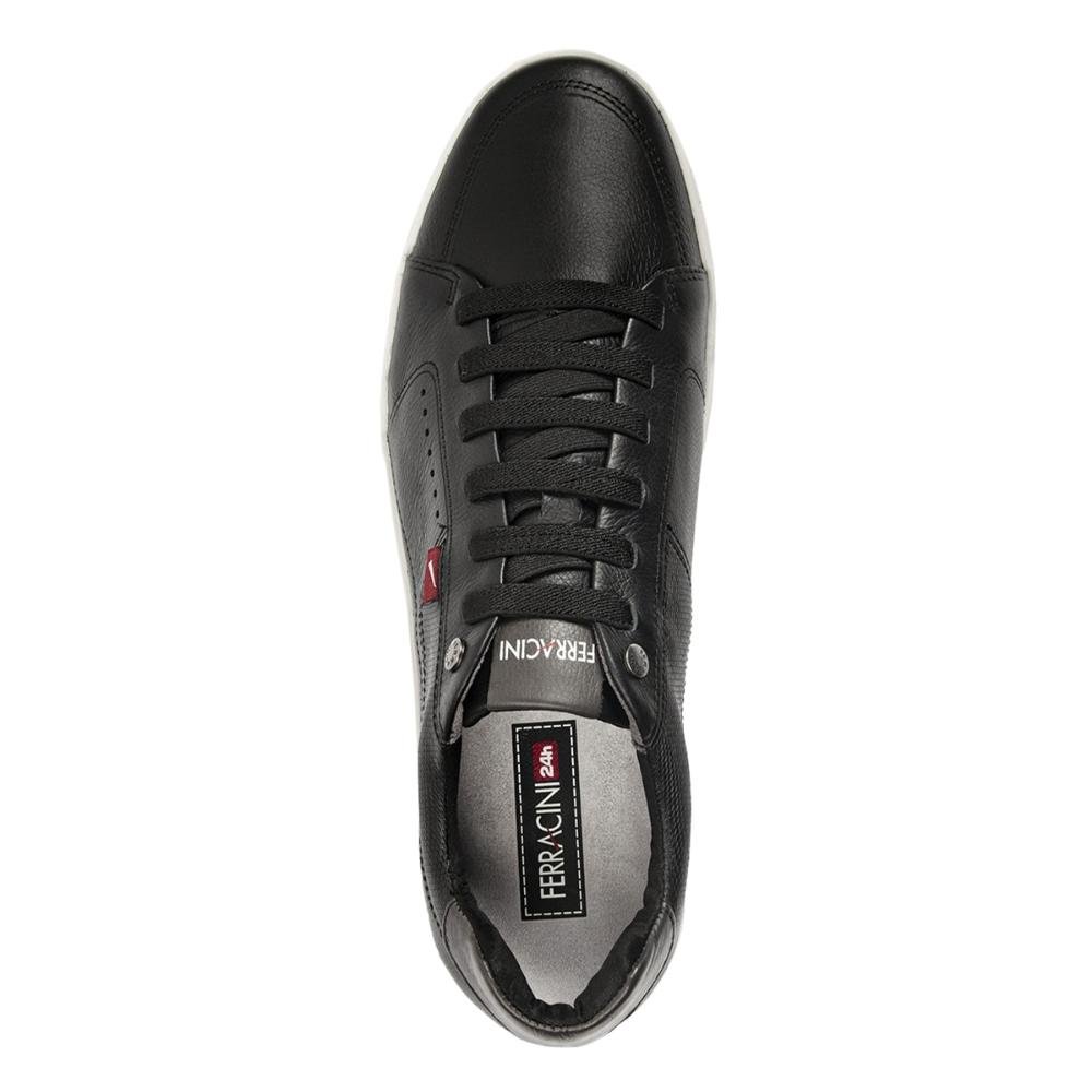 Sapatênis de Couro Ferracini Masculino Lexus 7054-267 Preto 2