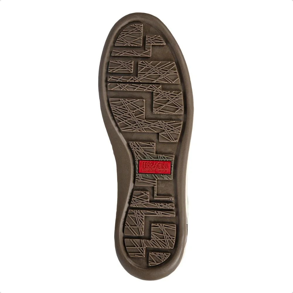 Sapatênis de Couro Ferracini Masculino Lexus 7054-267 Marrom Escuro 5