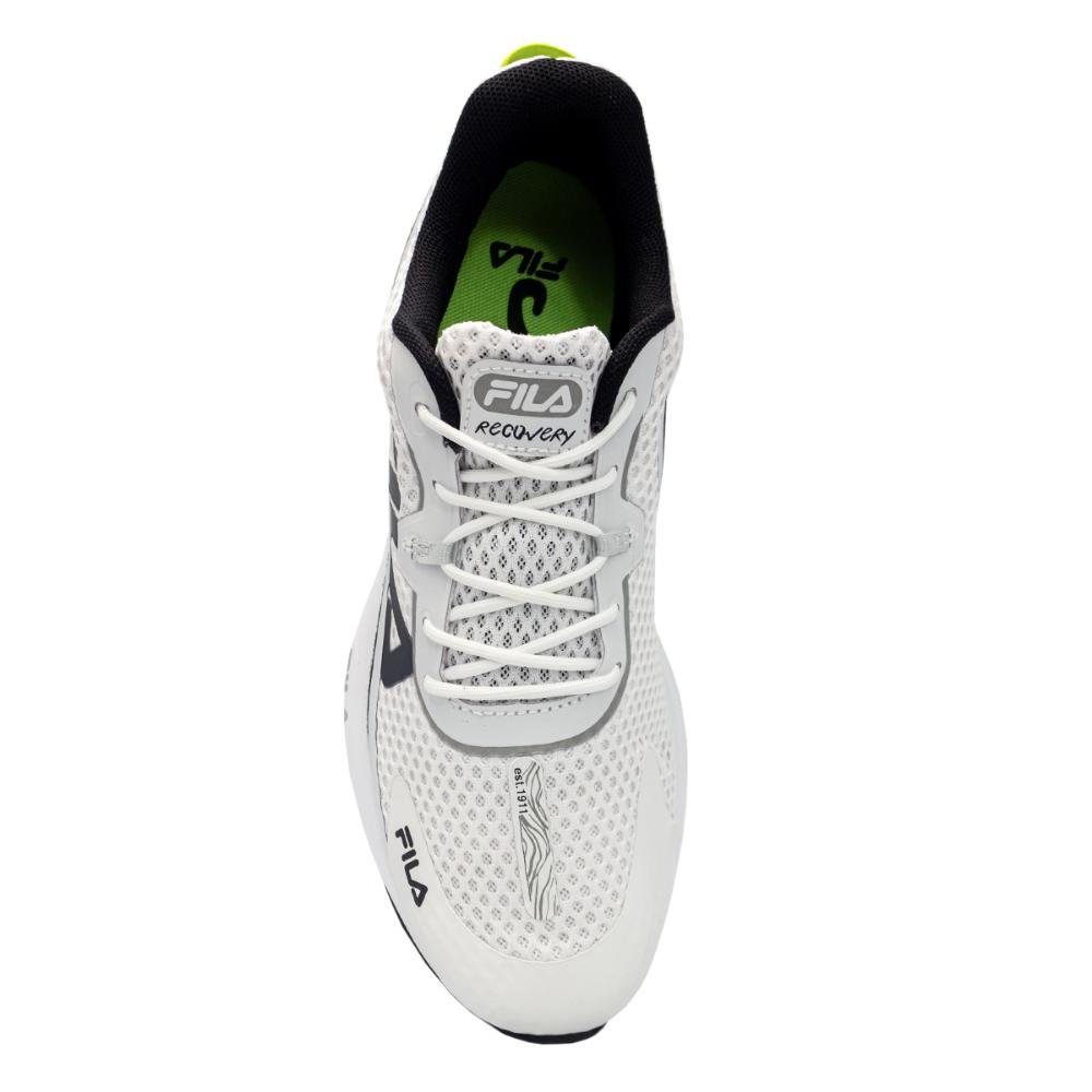Tênis Fila Masculino Recovery Branco/Preto 3