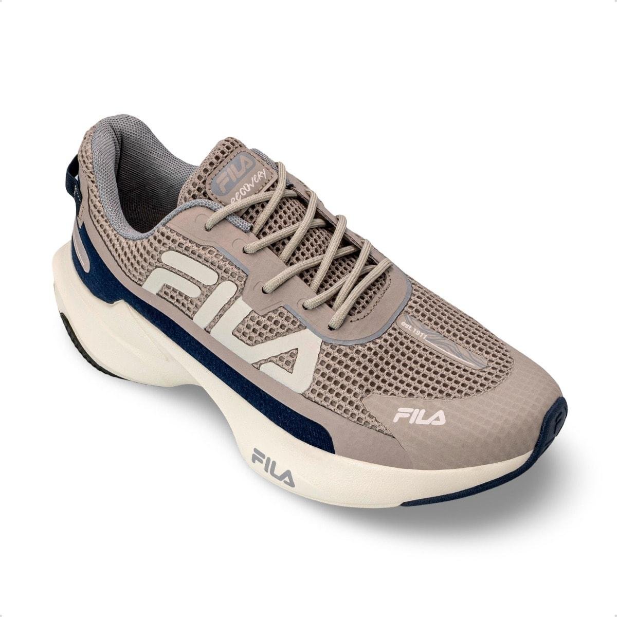 Tênis Fila Masculino Recovery Marrom Claro 2