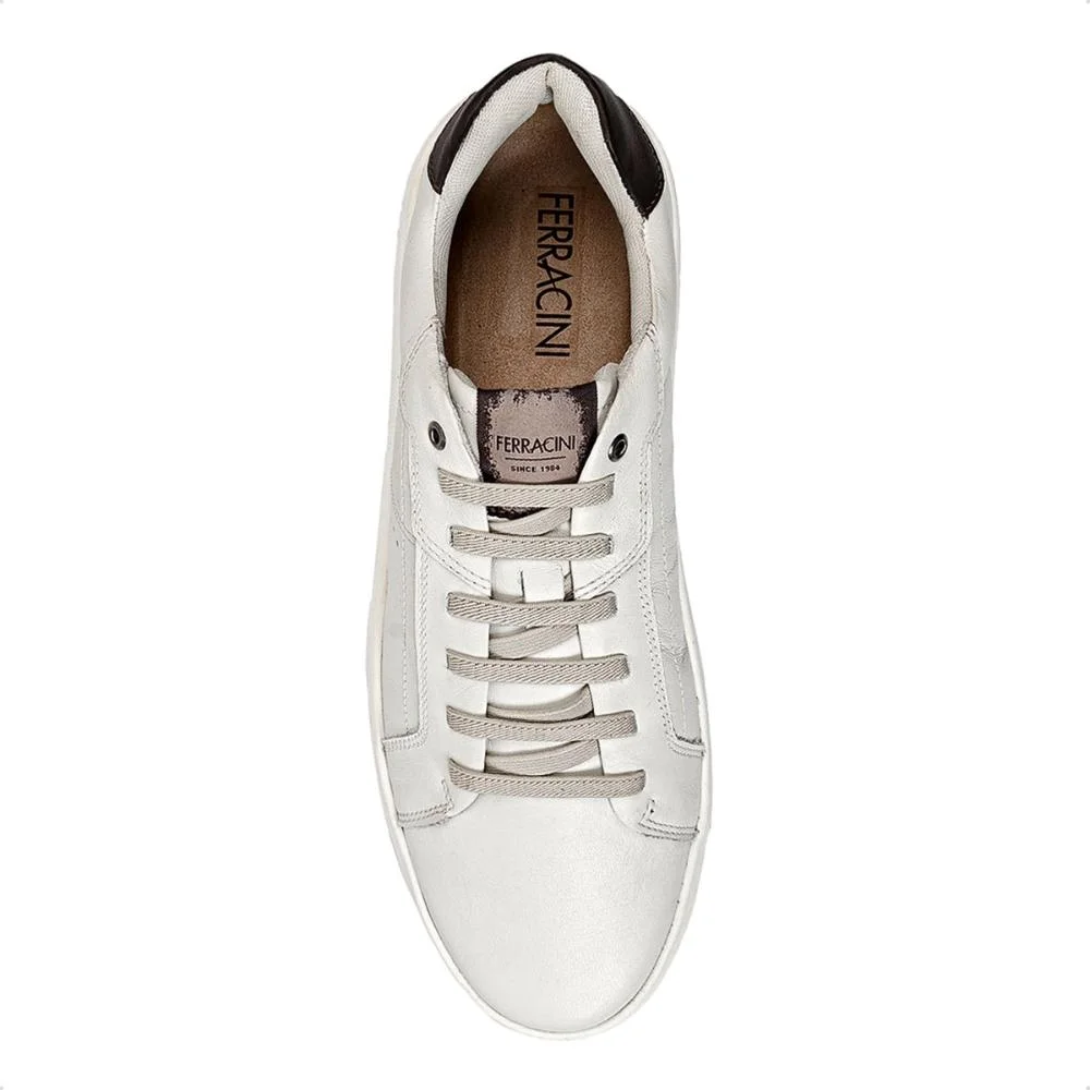 Tênis de Couro Ferracini Masculino Dream 9060-683 Branco