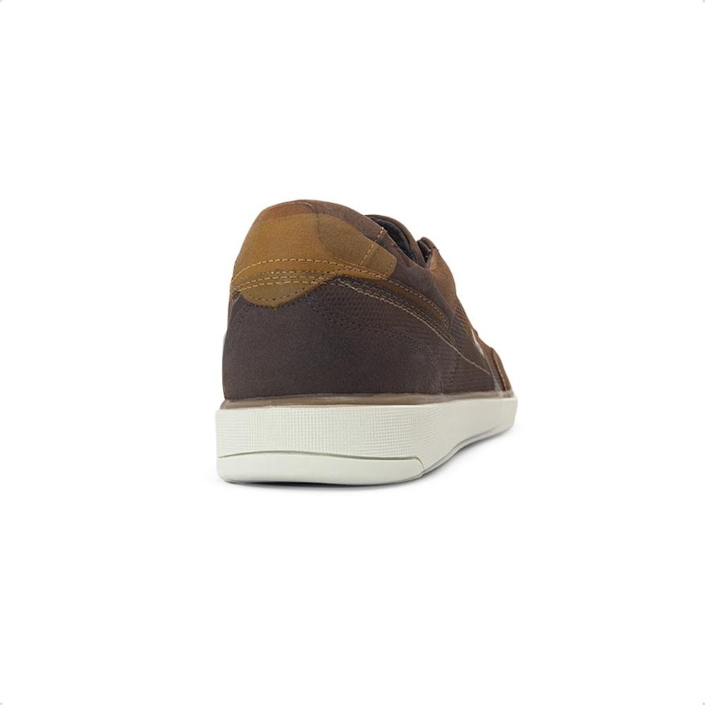 Sapatênis de Couro Ferracini Masculino Star Fr 1062 Marrom 3