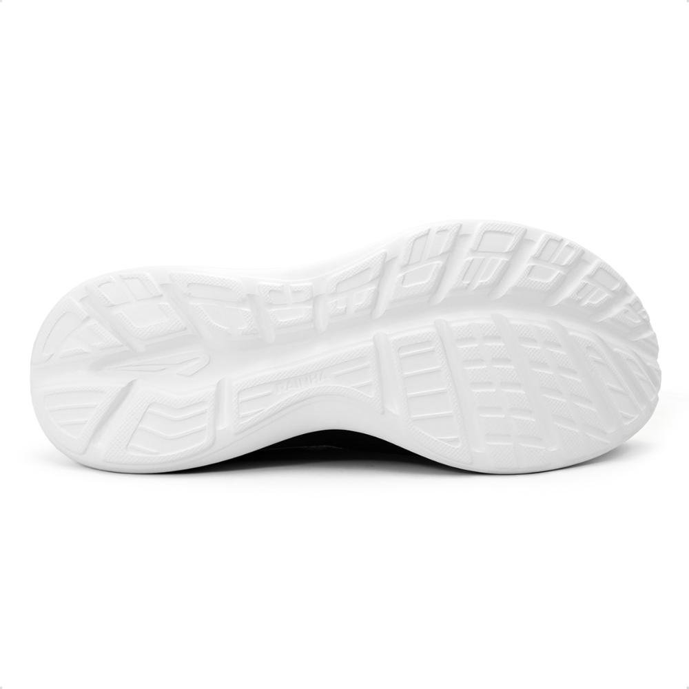 Tênis Rainha Slip On Feminino Charm Preto/Branco 5