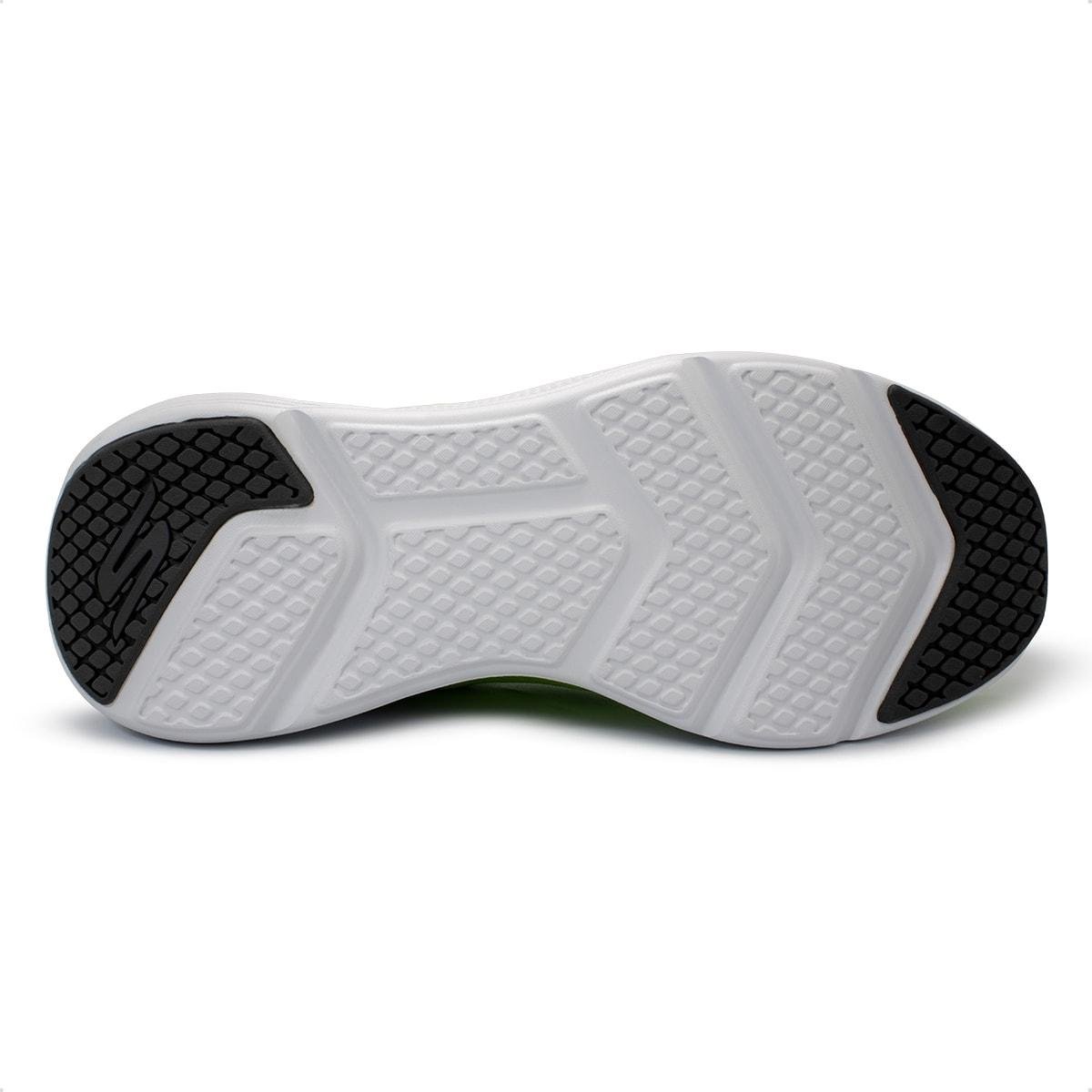 Tênis Skechers Masculino Go Run Elevate Corrida Verde Limão 5