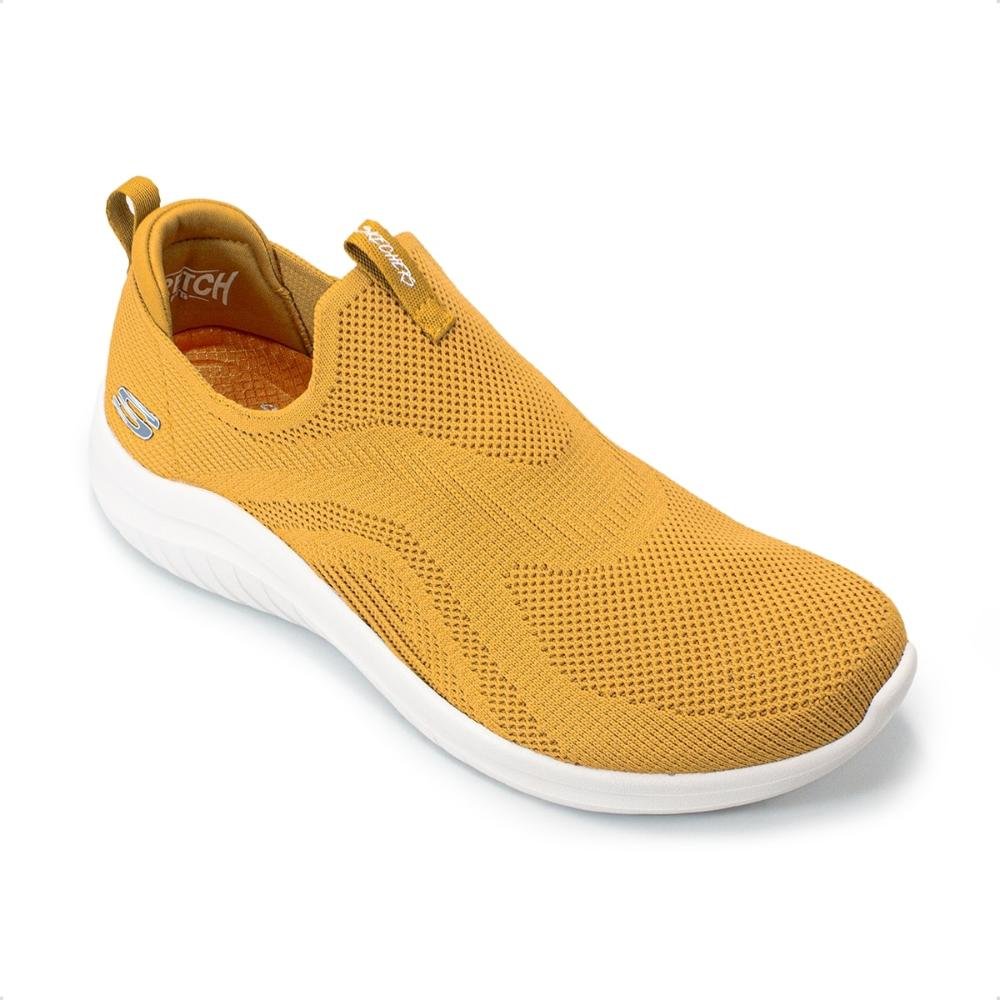 Tênis Skechers Feminino Ultra Flex 2.0 896286BR Amarelo 2