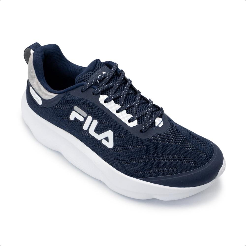 Tênis Fila Feminino Maxxi Lite Corrida Marinho/Cinza 2