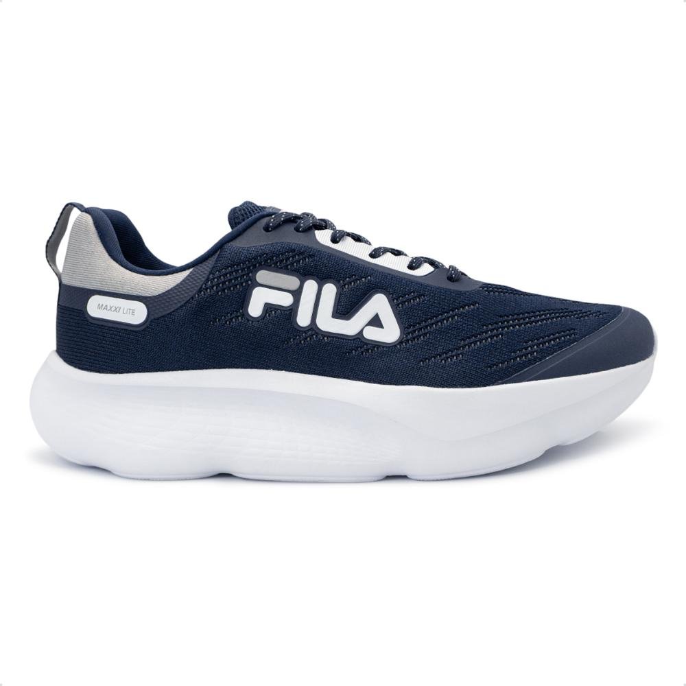 Tênis Fila Masculino Maxxi Lite Corrida Marinho/Cinza 1