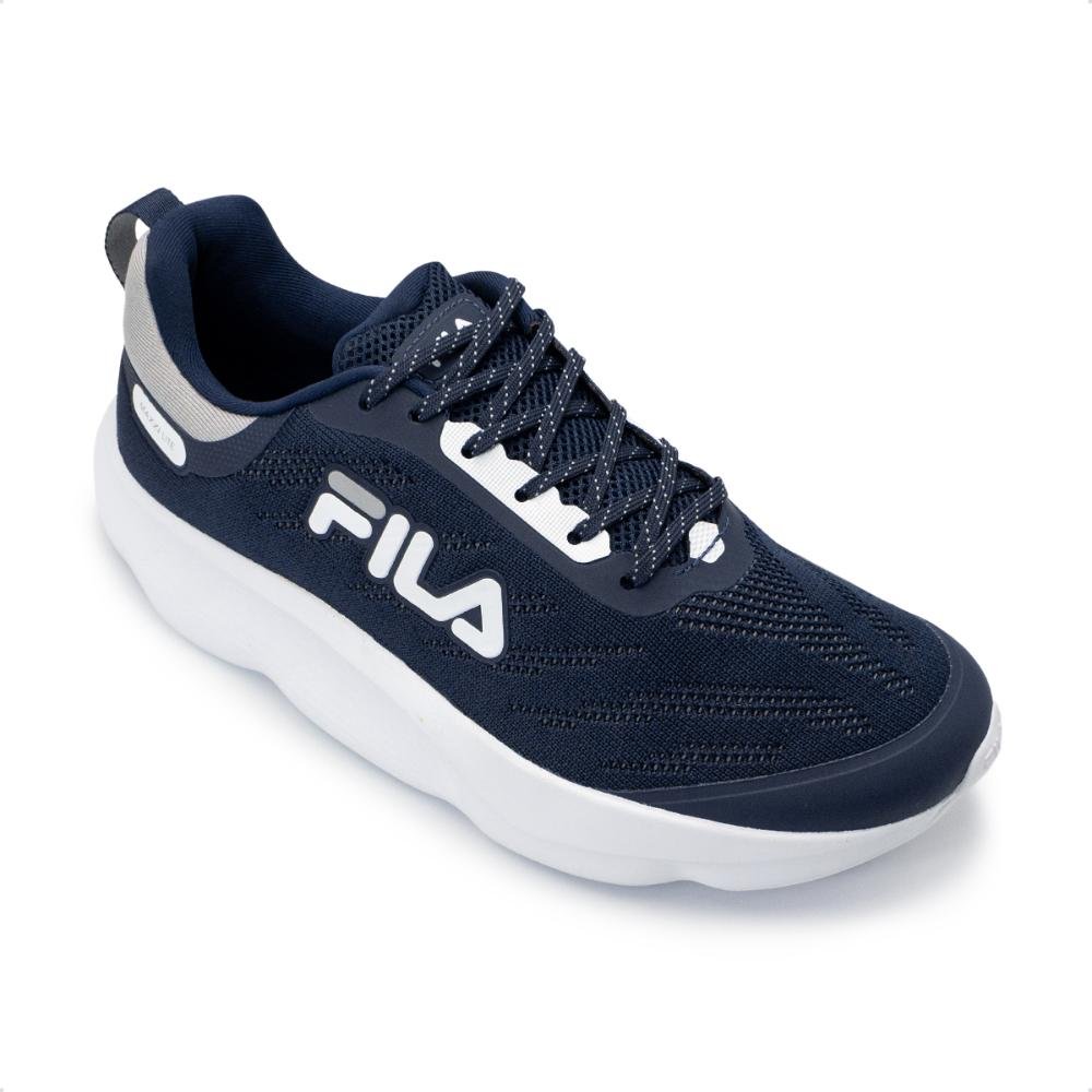 Tênis Fila Masculino Maxxi Lite Corrida Marinho/Cinza 2
