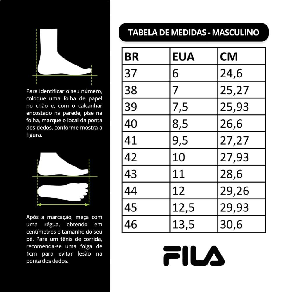 Tênis Fila Masculino Maxxi Lite Corrida Marinho/Cinza 6