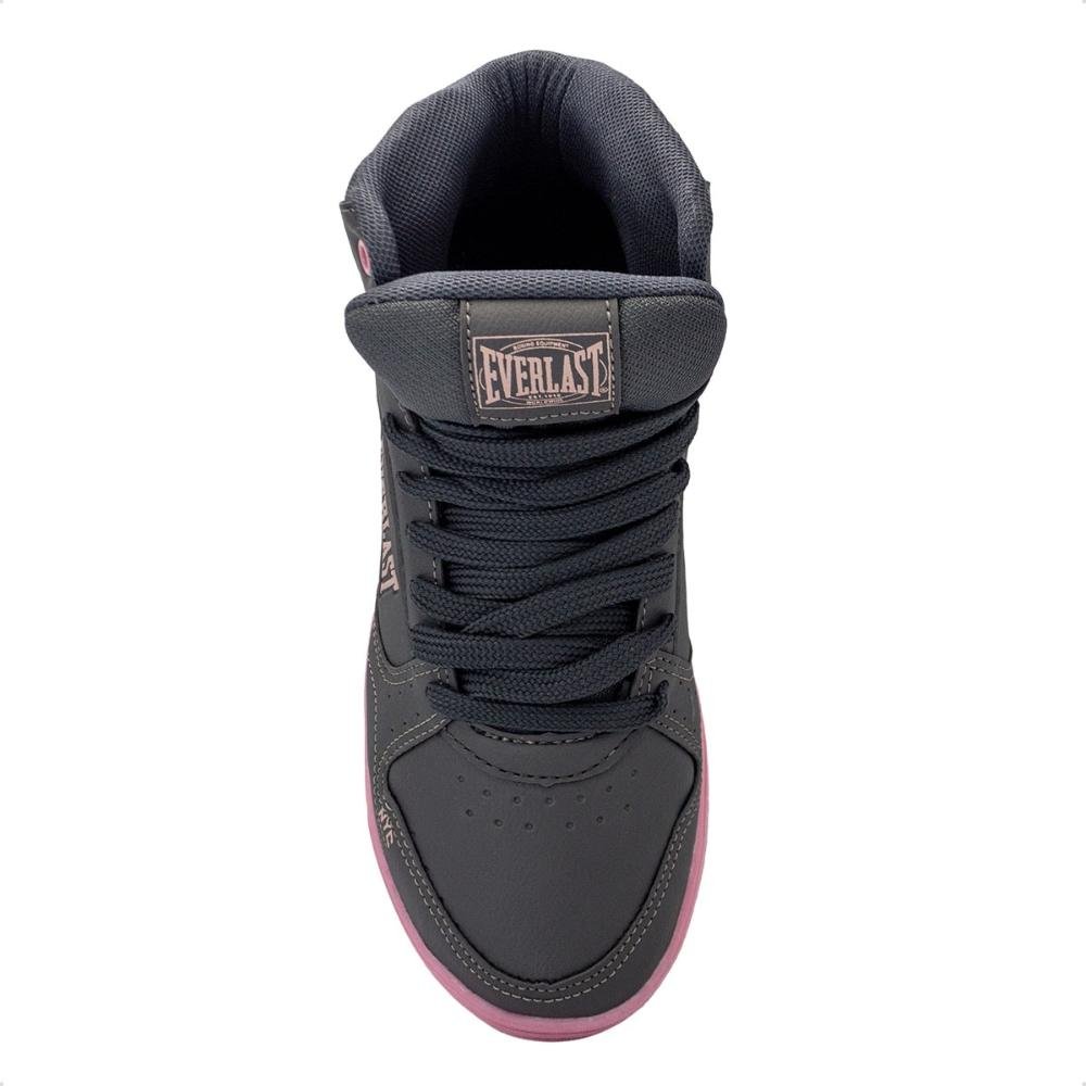 Tênis Everlast Feminino Ring 4 Luta Chumbo/Rosa 3