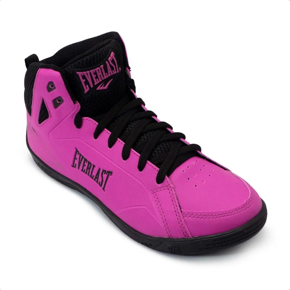Tênis Everlast Feminino Station 3 Luta Rosa/Preto 2