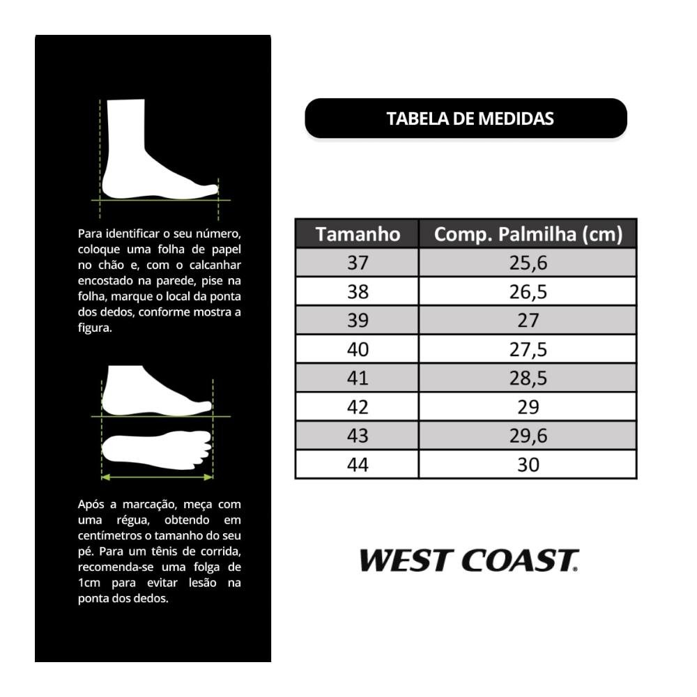 Tênis West Coast Masculino WC 227 Balboa Grafite 6