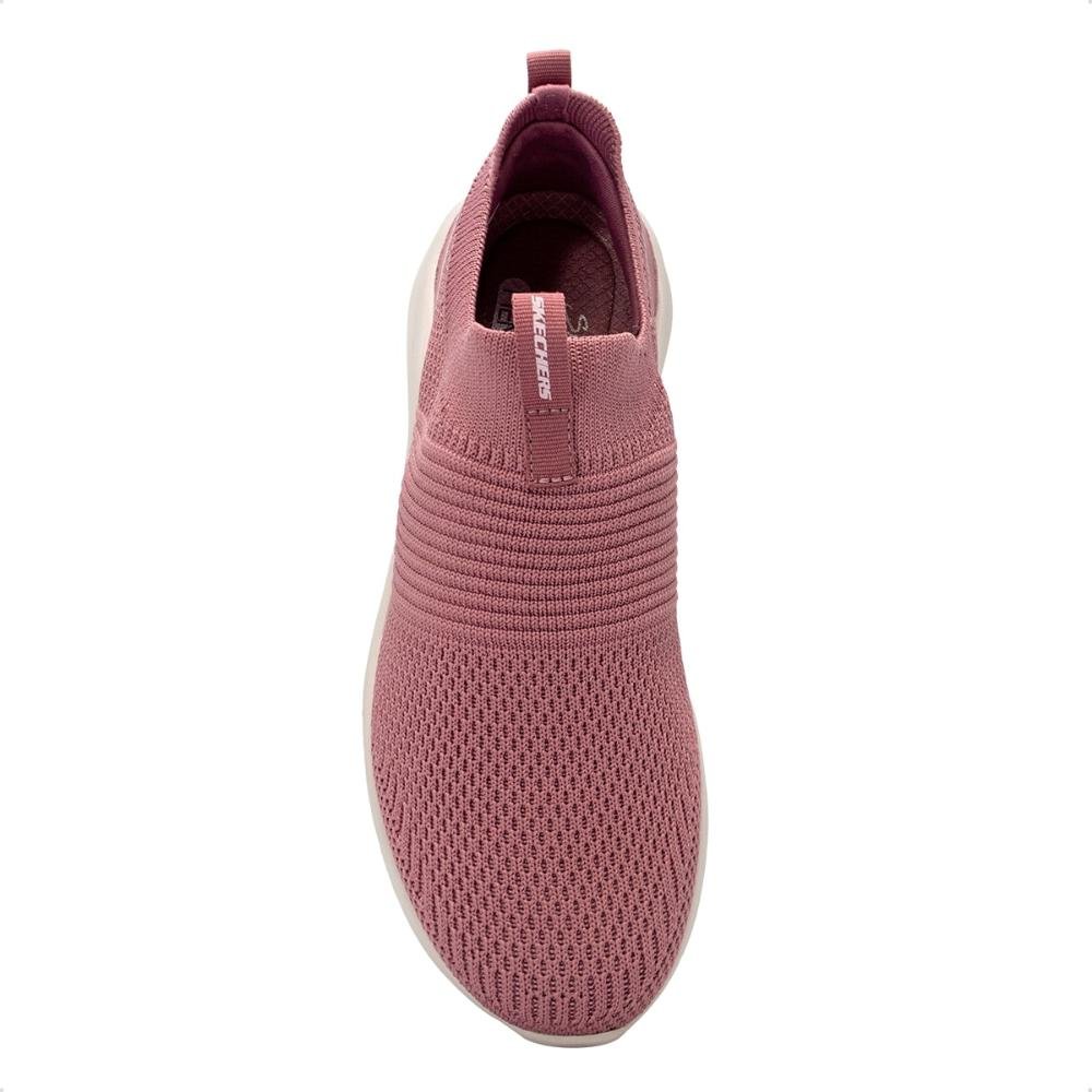Tênis Skechers Feminino Slip On Ultra Flex 2.0 Rosa 3