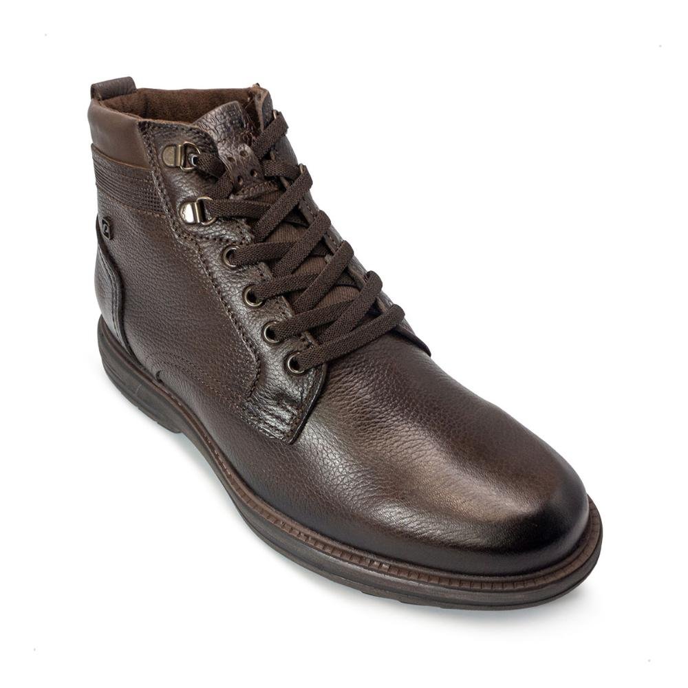 Bota Pegada Masculino em Couro Toronto 181802 Marrom Escuro 2