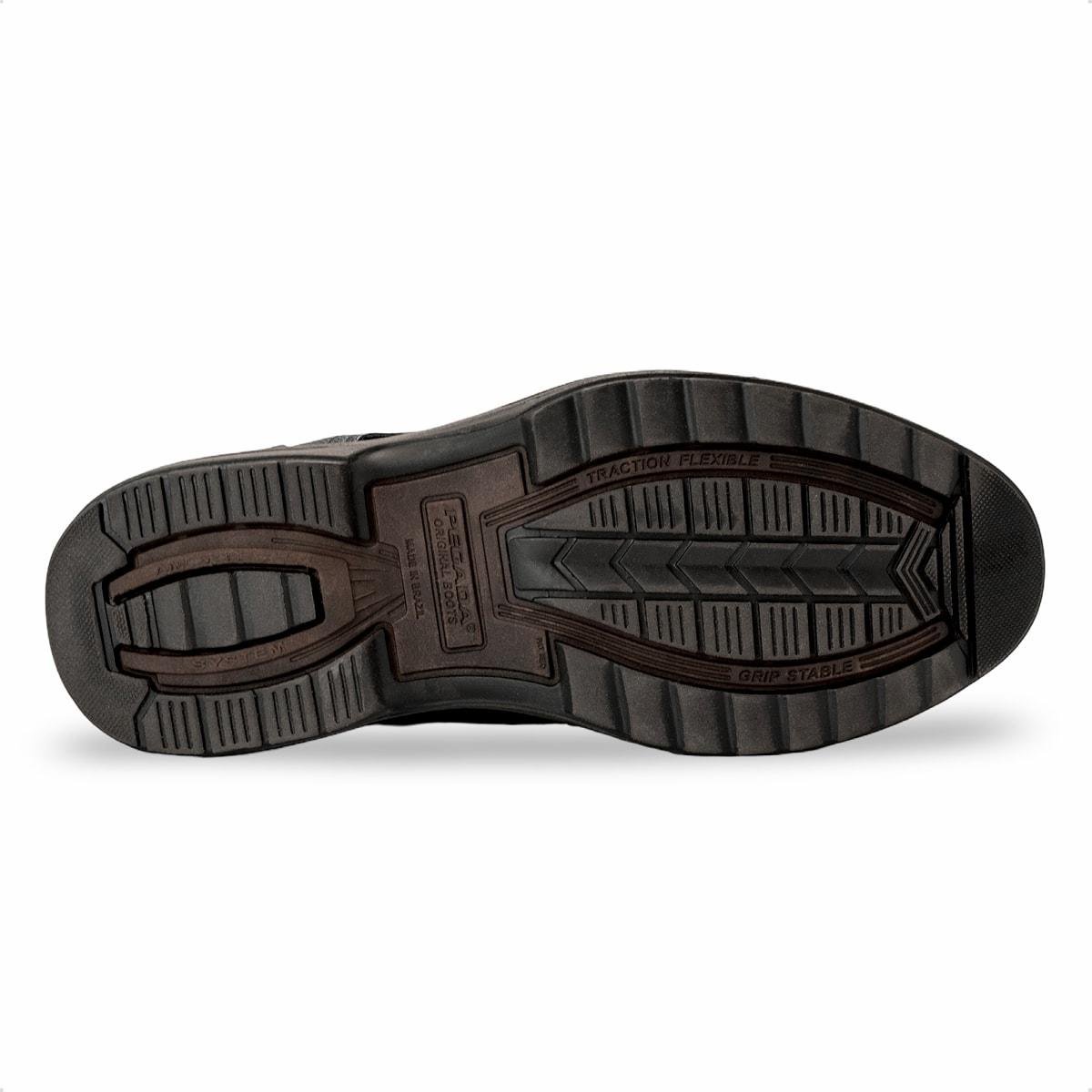 Bota Pegada Masculino em Couro Toronto 181802 Preto 5