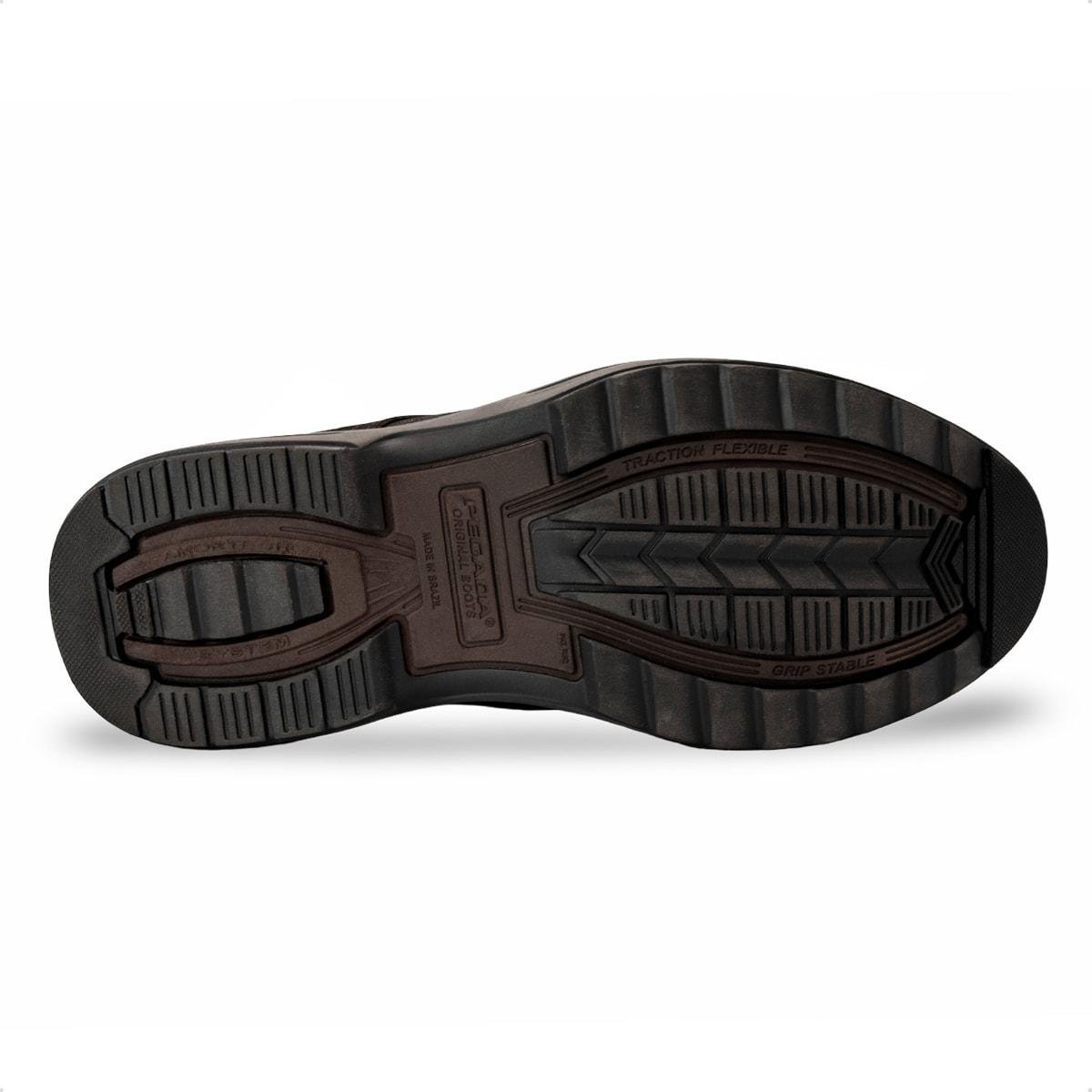 Bota Pegada Masculino em Couro Toronto 181802 Marrom 5