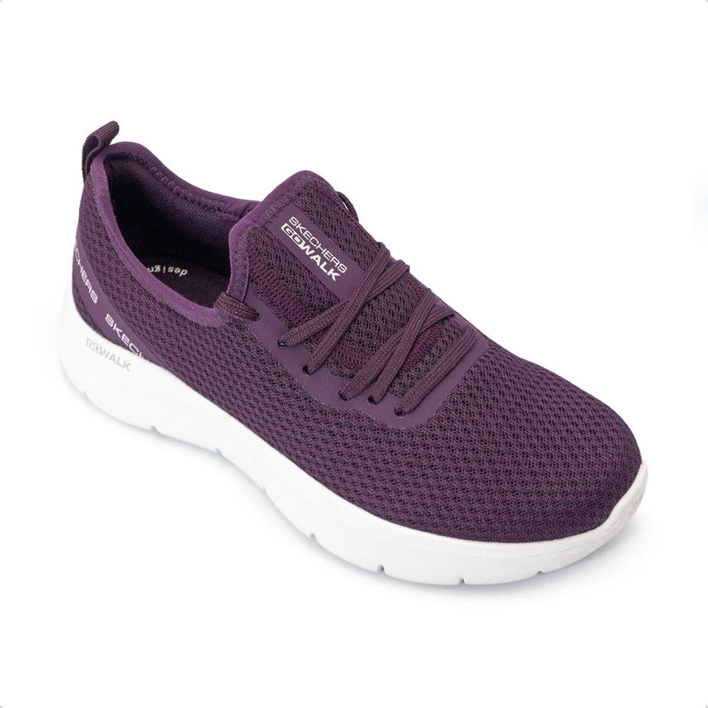 Tênis Skechers Feminino Go Walk Flex 896364 Roxo 2