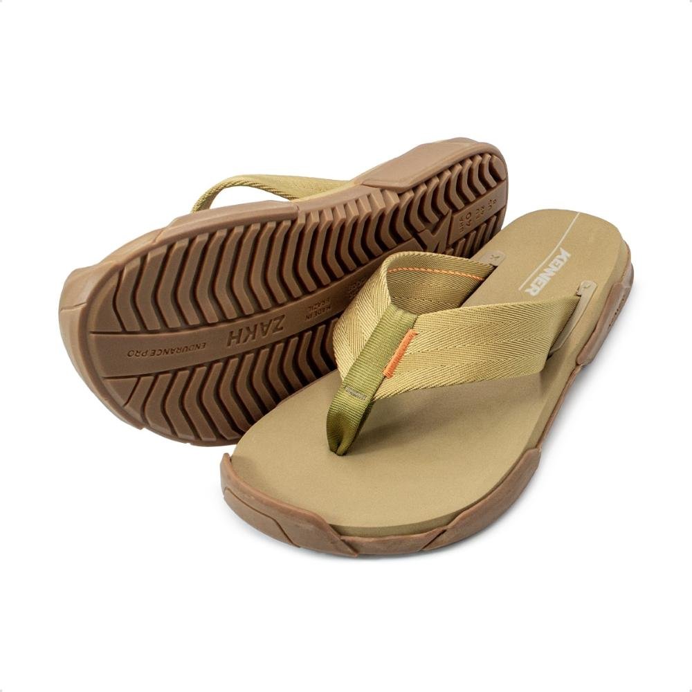 Sandália Kenner Masculina Zakh Caramelo 2