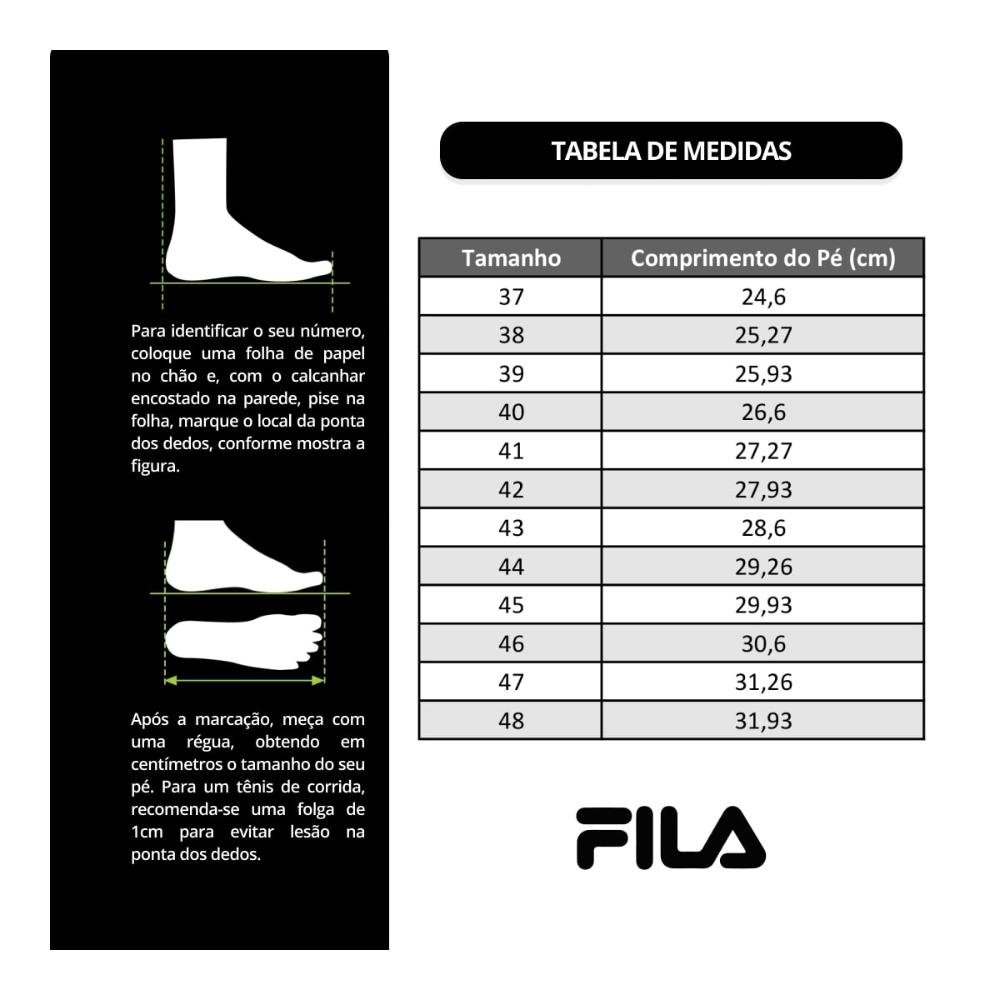 Tênis Fila Masculino Racer Speedzone Preto/Cinza 6