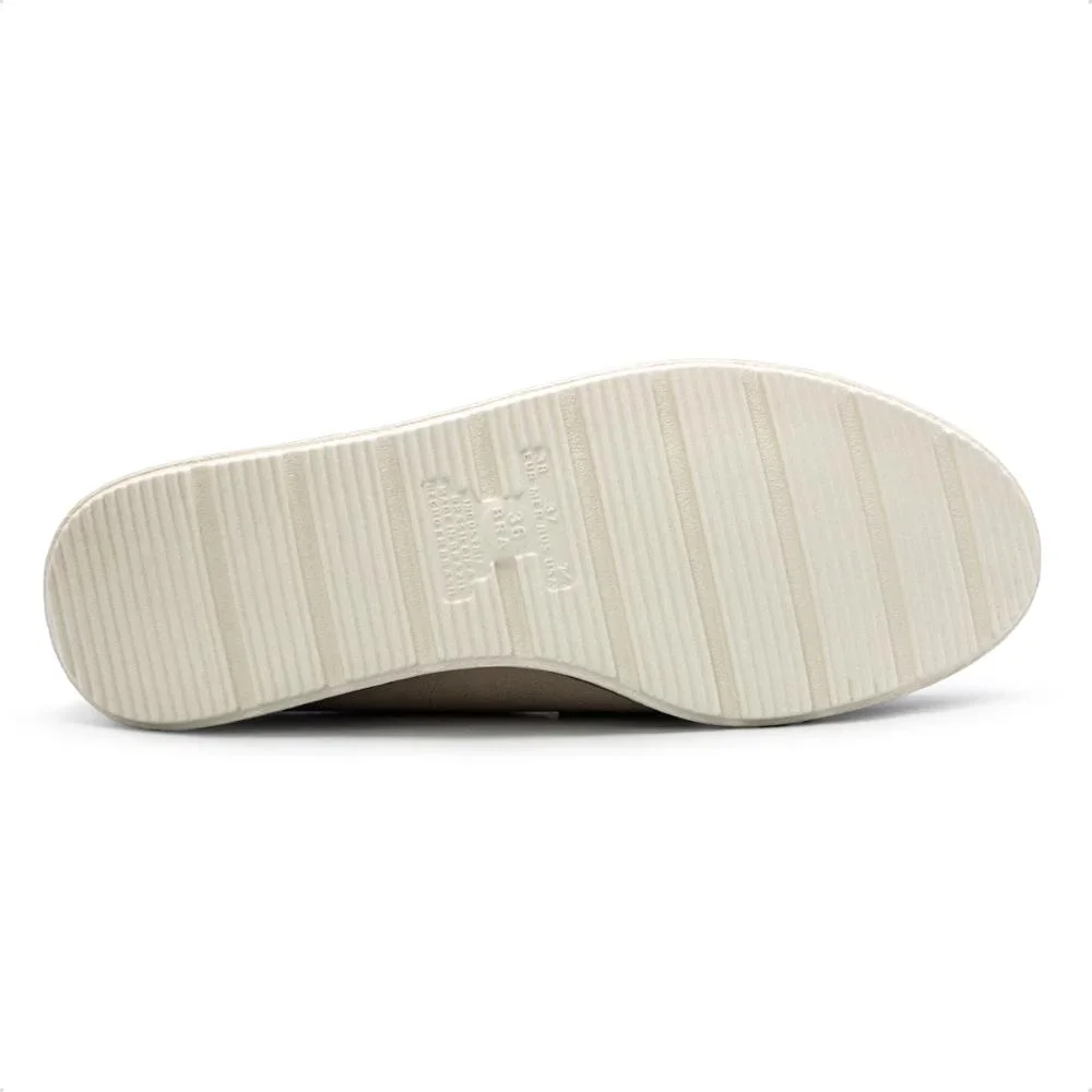 Mocassim Modare Feminino Napa Floather Nature 7400.103 Areia 5