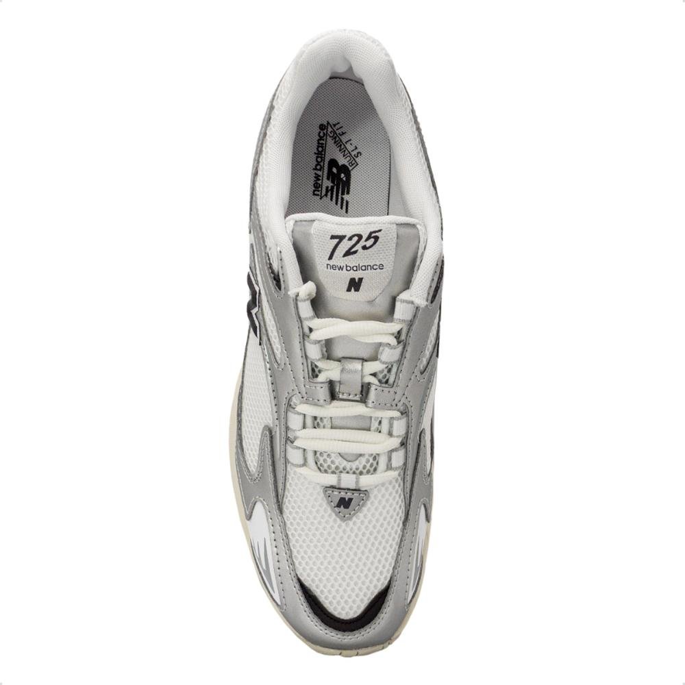 Tênis New Balance Unissex 725 Branco/Prata 3
