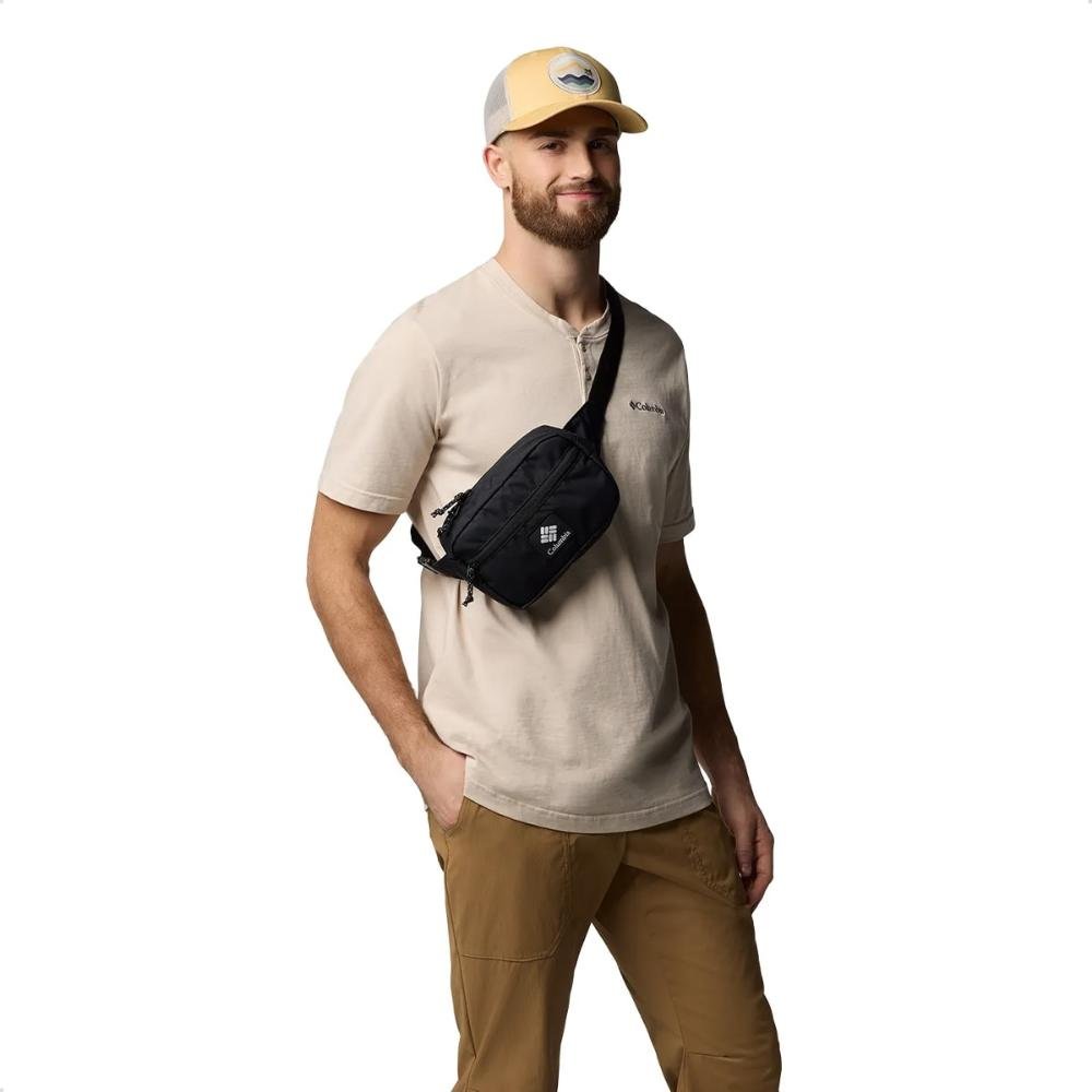 Pochete Columbia Unissex Trail Traveler Preto 3