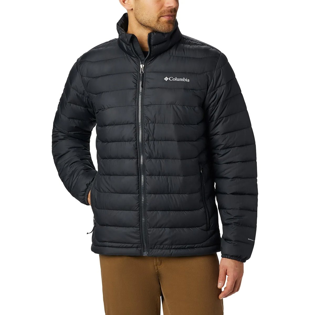 Jaqueta Columbia Masculina Powder Lite Preto 2