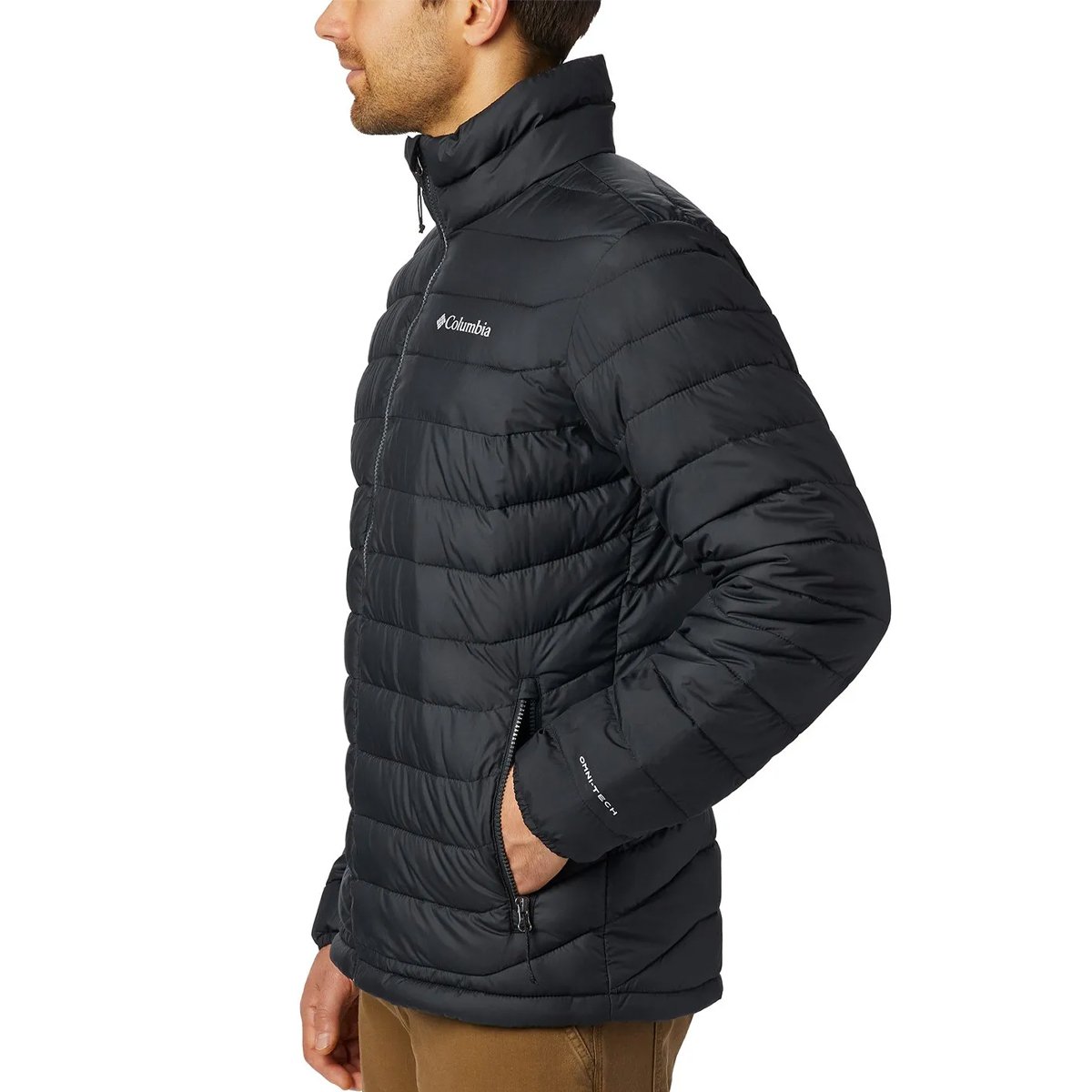 Jaqueta Columbia Masculina Powder Lite Preto 3