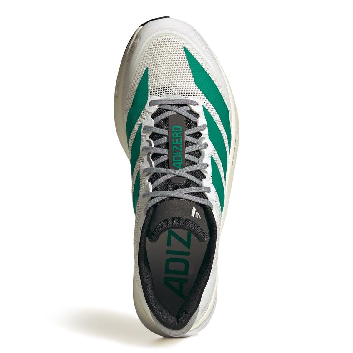 Tênis Adidas Masculino Adizero Boston 13 Corrida Branco/Verde 3