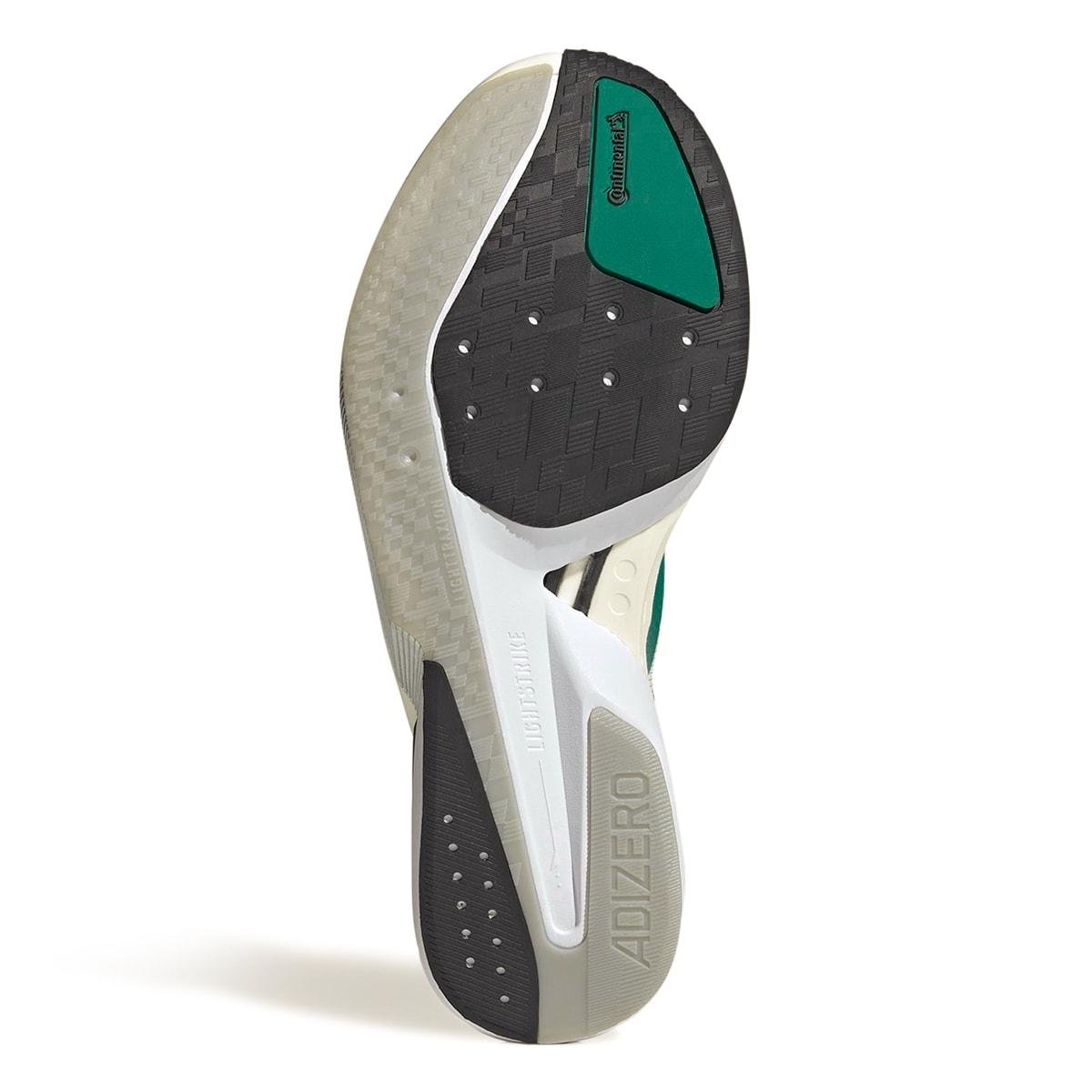 Tênis Adidas Masculino Adizero Boston 13 Corrida Branco/Verde 5