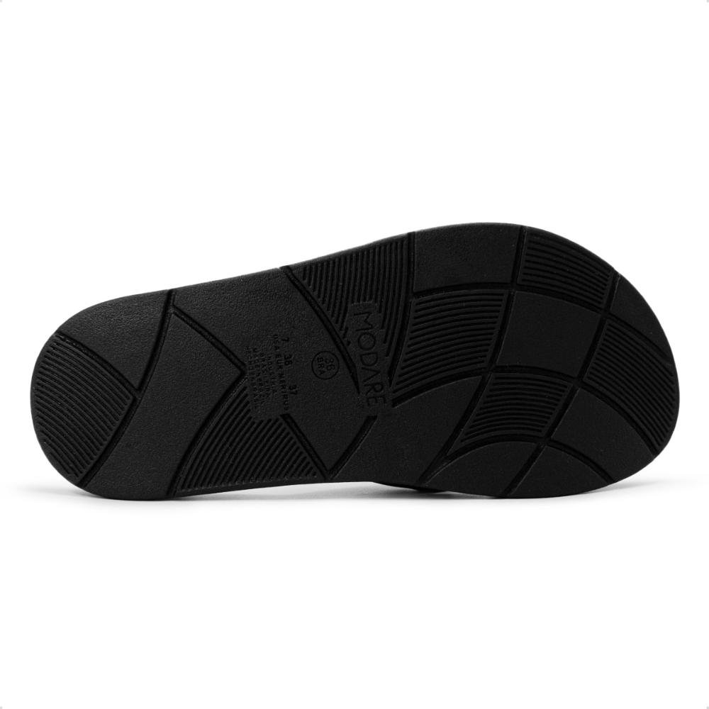 Chinelo Flat Modare Feminino Ultra Soft Ultraconforto Casual 7208.101 Preto 5