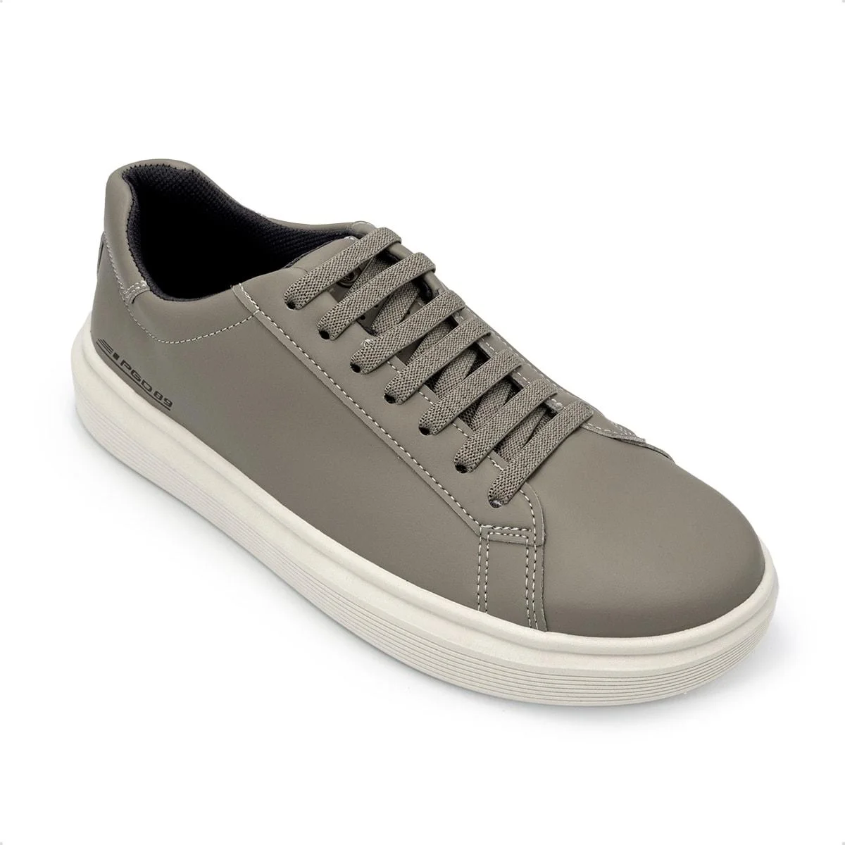 Sapatênis Pegada Masculino em Microfibra Casual 172105 Cáqui 2