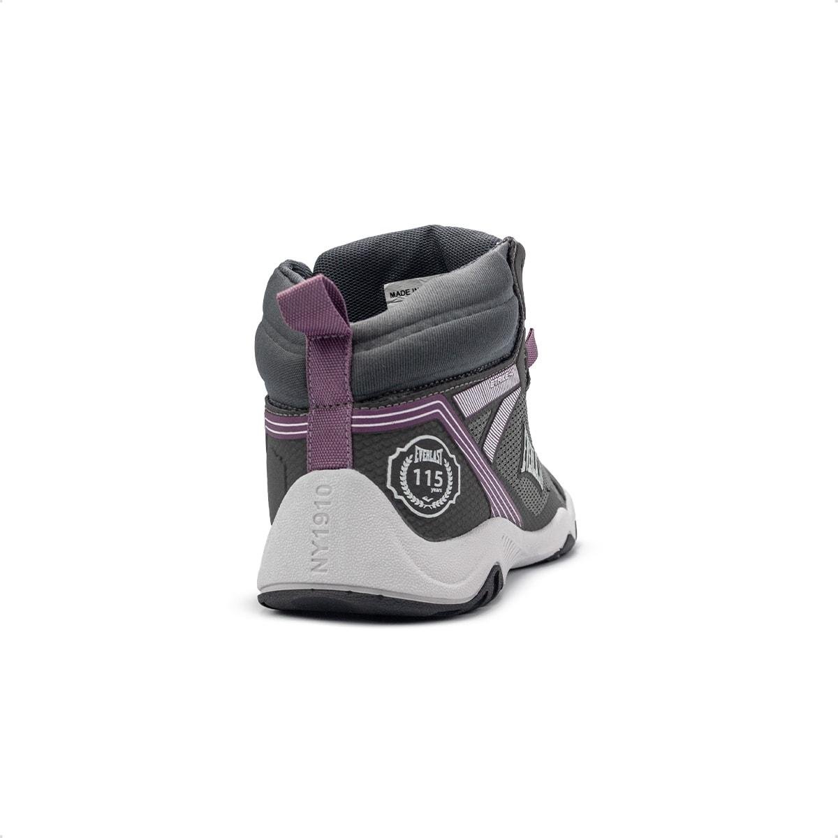 Tênis Everlast Feminino Strike 4 Cinza/Lilás 4