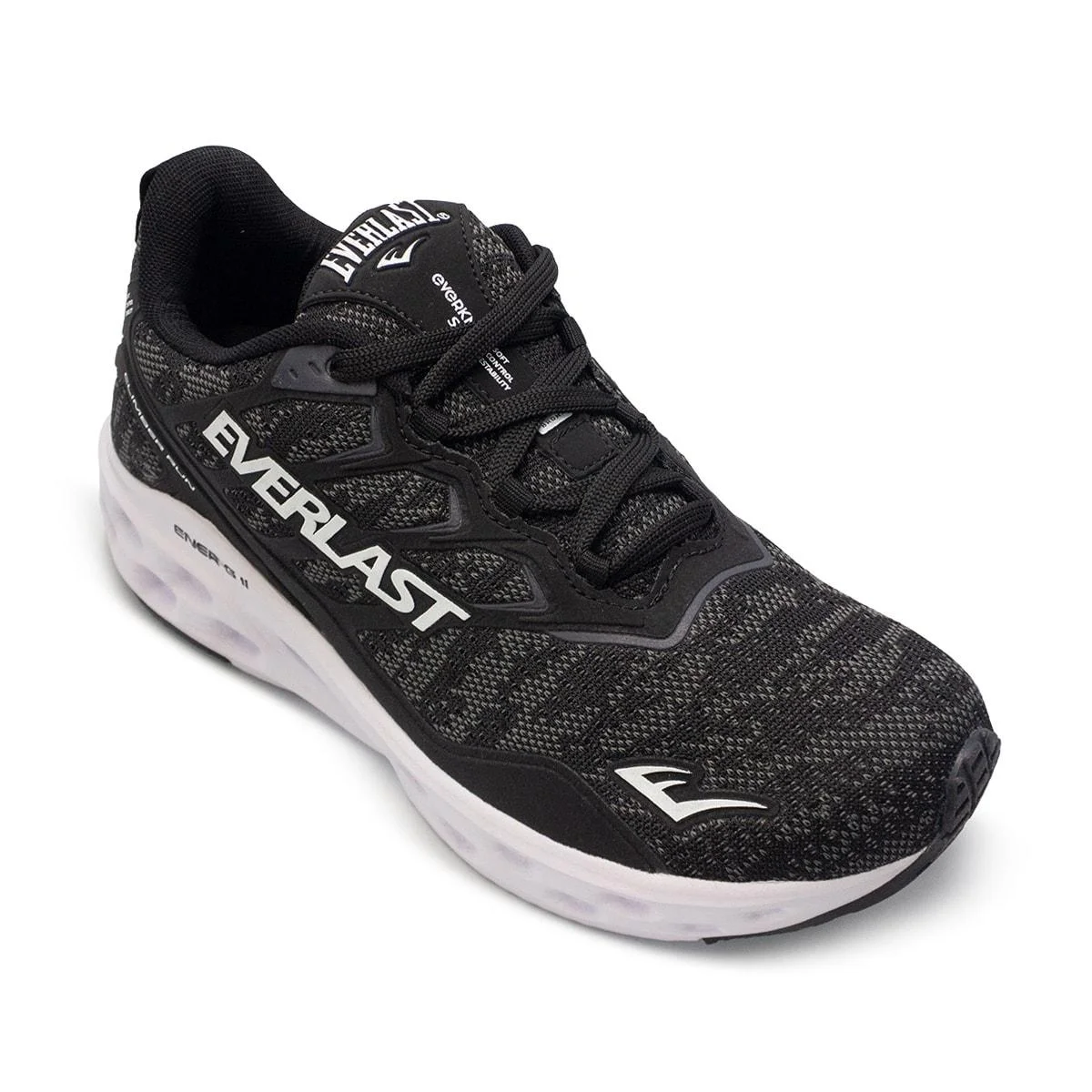 Tênis Everlast Unissex Climber Run Corrida Preto 2