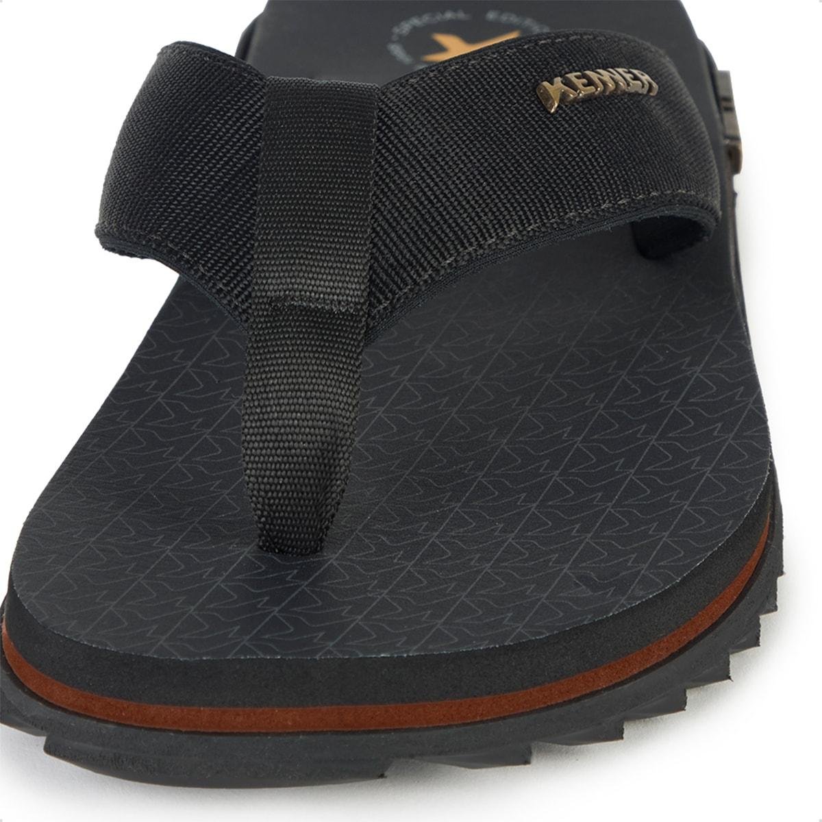 Sandália Kenner Masculina Kivah Edição Especial Preto 4