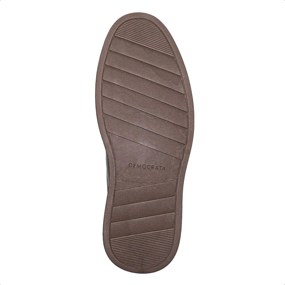 Sapato de Couro Democrata Masculino Dune Hi-Soft 32 298201 Preto 4