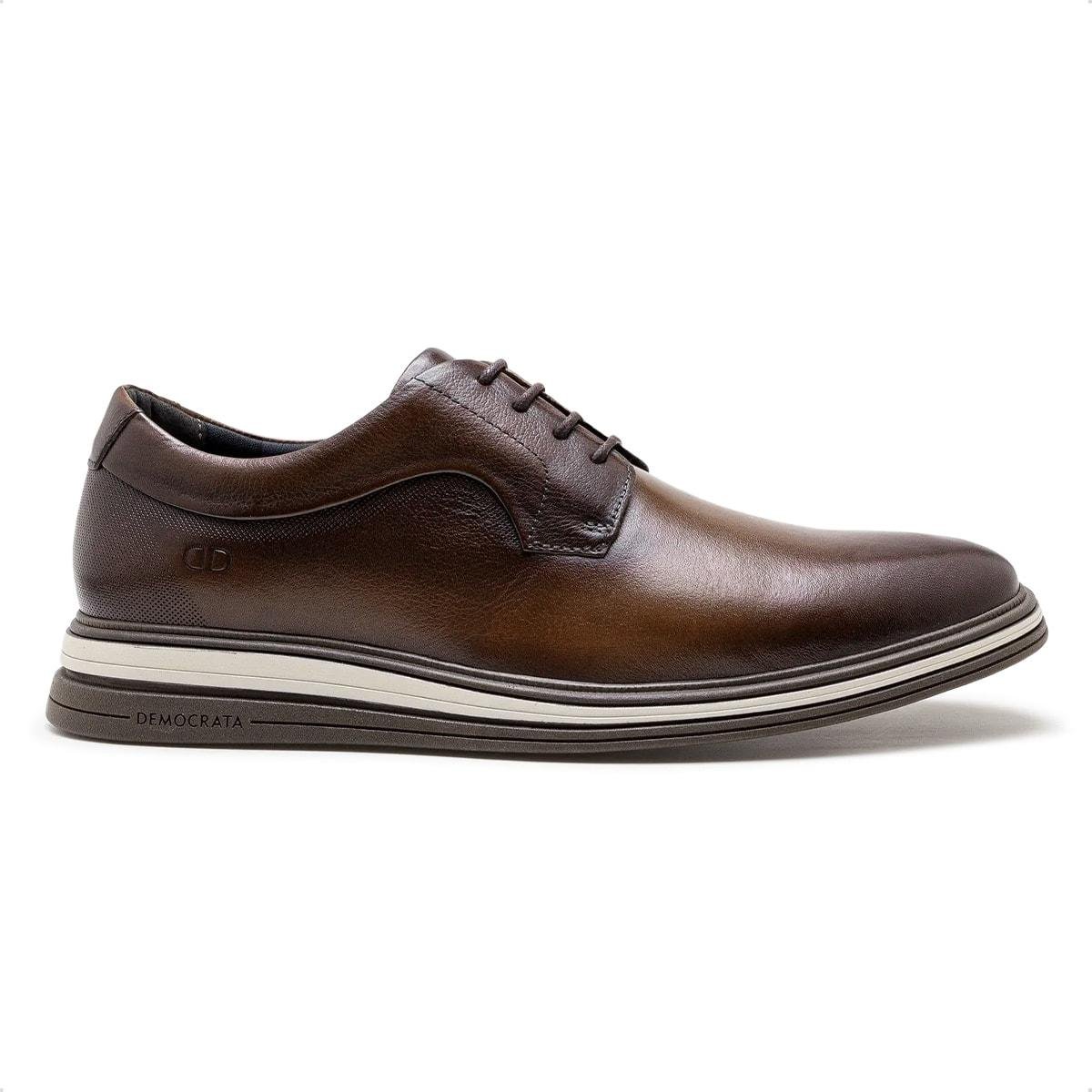 Sapato de Couro Democrata Masculino Dune Hi-Soft 32 298201